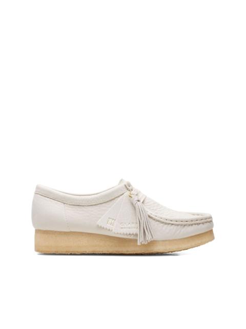 Wallabee "White Nubuck" loafers