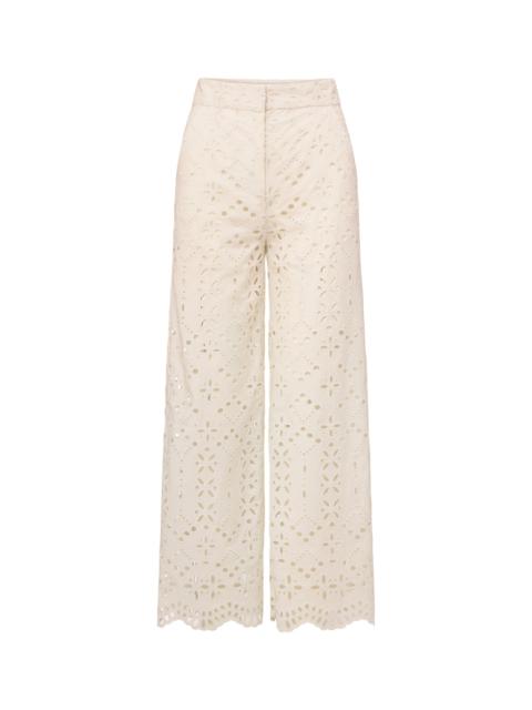 KEMPER COTTON EYELET PANT