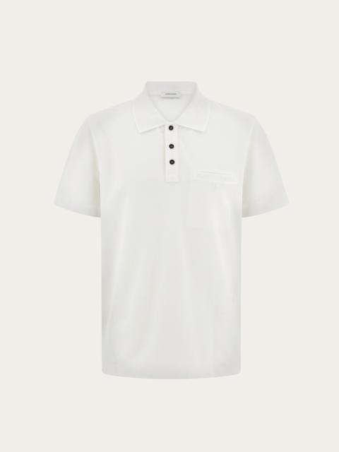 Cotton polo shirt