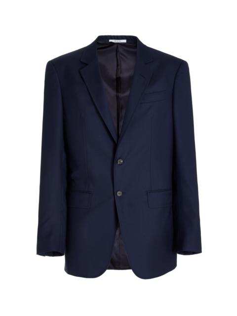 Irving Jacket in Dark Navy Wool