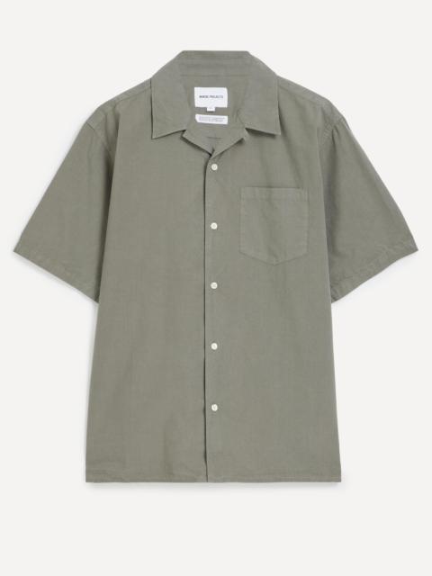 Carsten Cotton-Tencel Short-Sleeve Shirt
