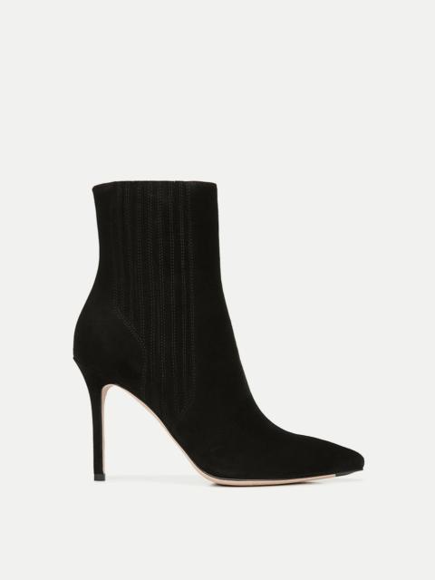 LISA SUEDE STILETTO-HEEL BOOTIE
