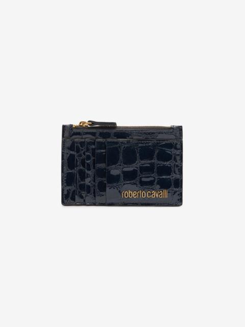 Coin Purse With Crocodile Print