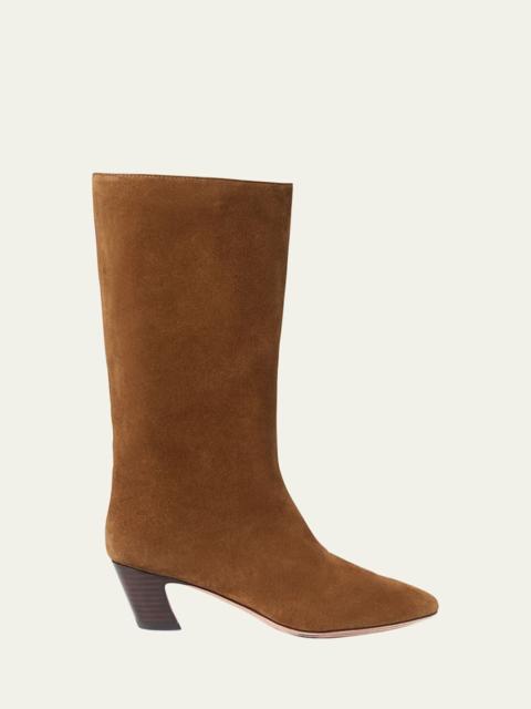 Cleo Suede Mid Boots