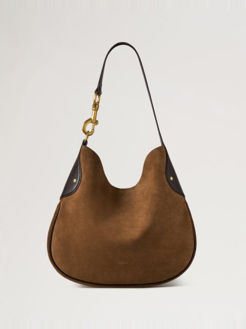Hackney Shoulder Bag
Vintage Oak Suede
