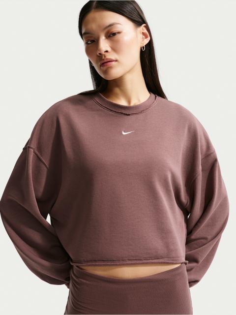 Nike Sportswear Chill Terry Women's Oversized French Terry Crew-Neck Sweatshirt
