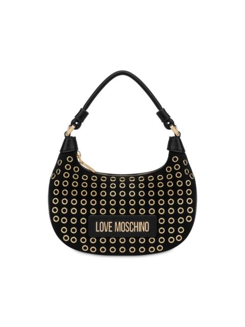 eyelet-embellished mini bag