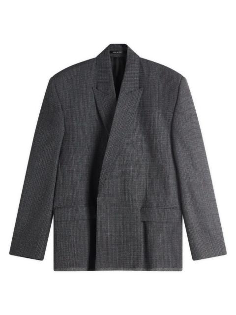 Balenciaga Shadow Check Tailored Jacket