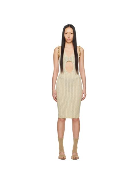 SSENSE Exclusive Beige Cactus Minidress