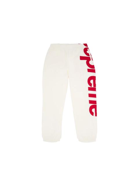 Supreme Spellout Track Pant White