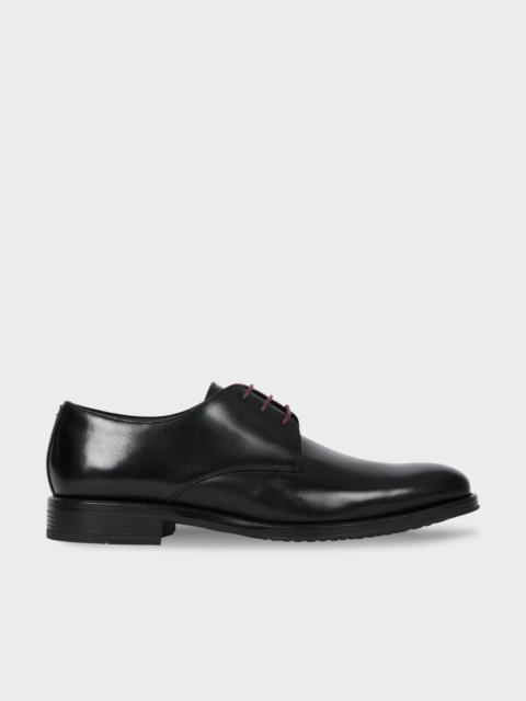 Black Leather 'George' Shoes