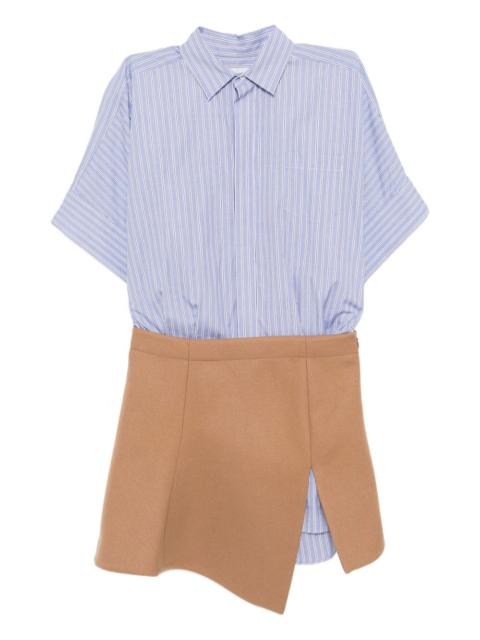 asymmetric shirtdress