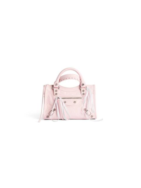 Women's Le City Bag Mini in Petal Pink/white Snow