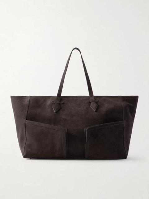 Sergeant Suede Tote Bag Brown