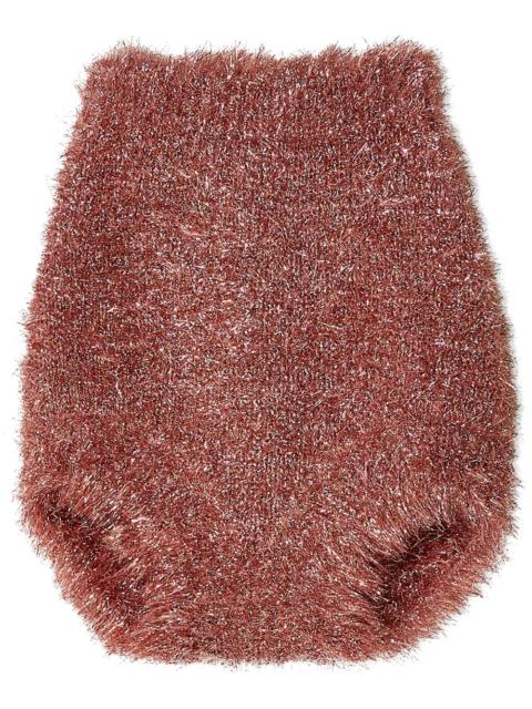 knitted brief shorts