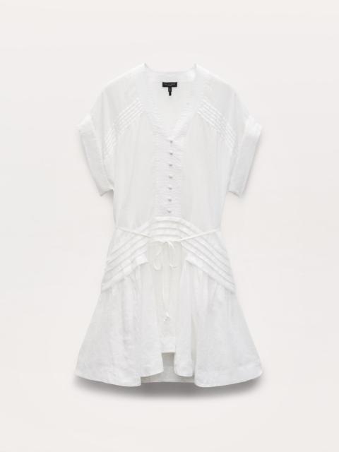 Viviana Pintuck Dress