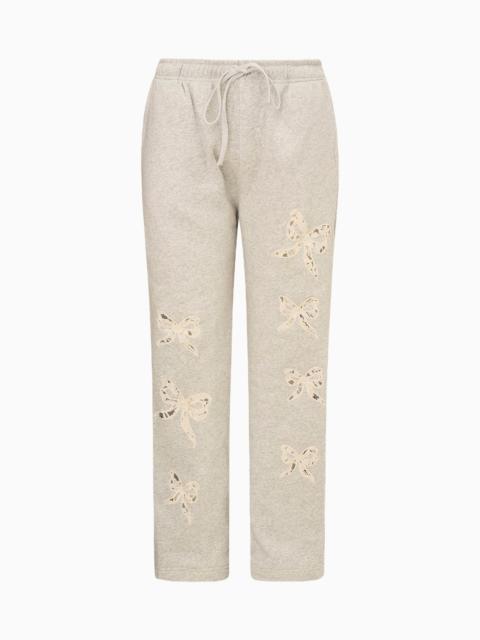 Elma Lace Bow Sweatpants