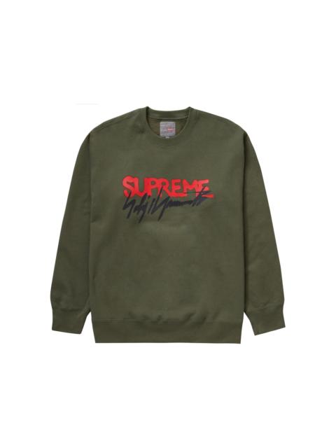 Supreme Yohji Yamamoto Crewneck Olive
