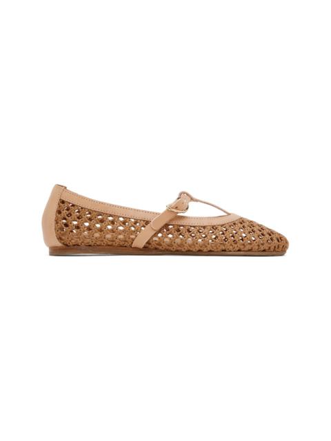 Brown Aerati Ballerina Flats