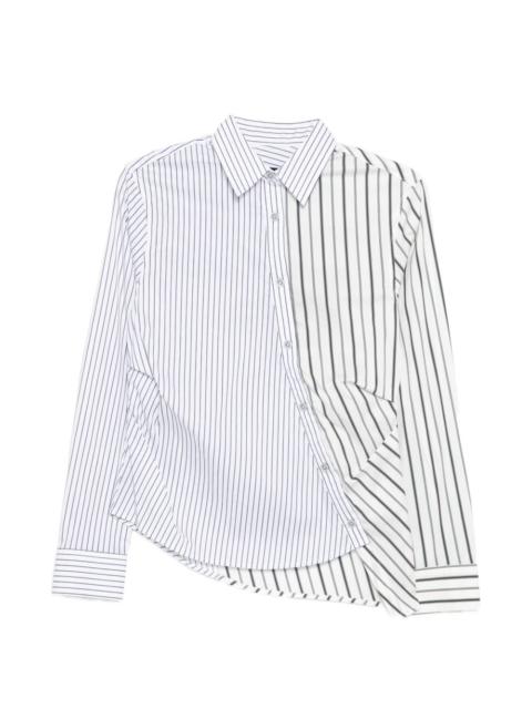 Noa stripe-pattern shirt