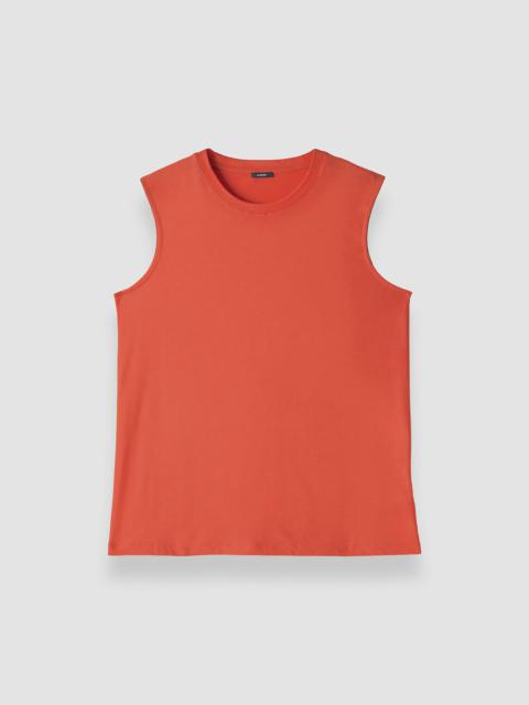 Cotton Silk Jersey Tank Top