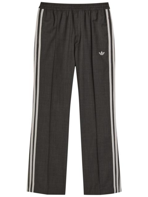 Adidas X Wales Bonner X Wales Bonner Straight-leg Wool-blend Trousers