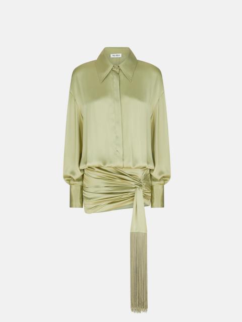 SAGE GREEN MINI DRESS