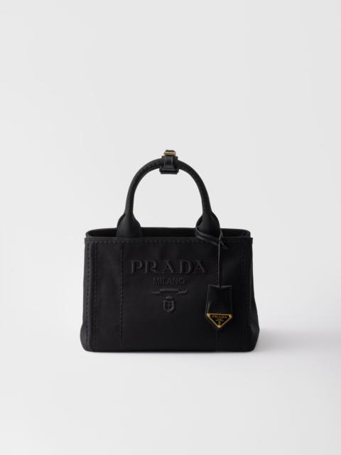 Small cotton canvas handbag