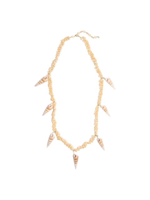 Jardin Aquatique shell necklace