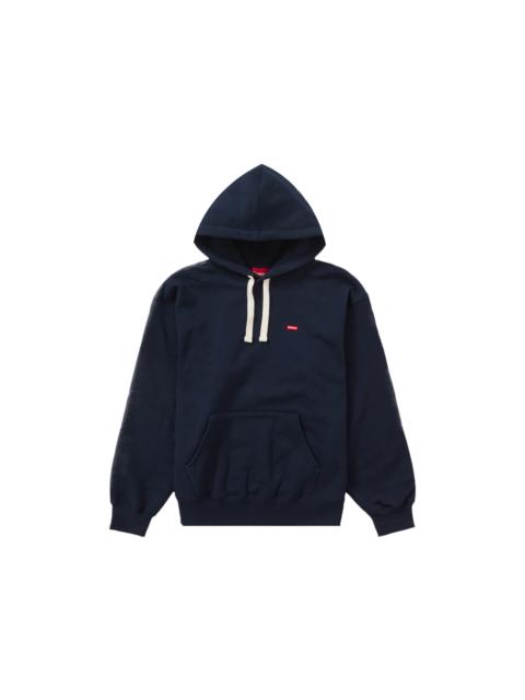 Supreme Small Box Drawcord Hooded Sweatshirt Navy