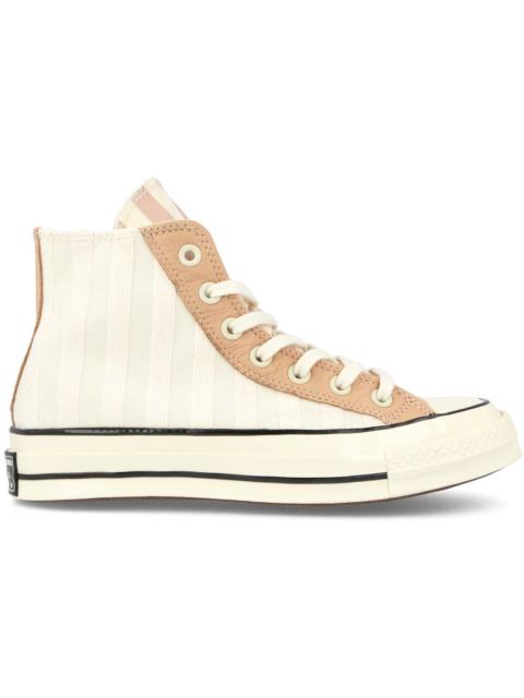 Converse Chuck Taylor All-Star 70 Hi Striped Terry Cloth Egret Pink Clay (W)