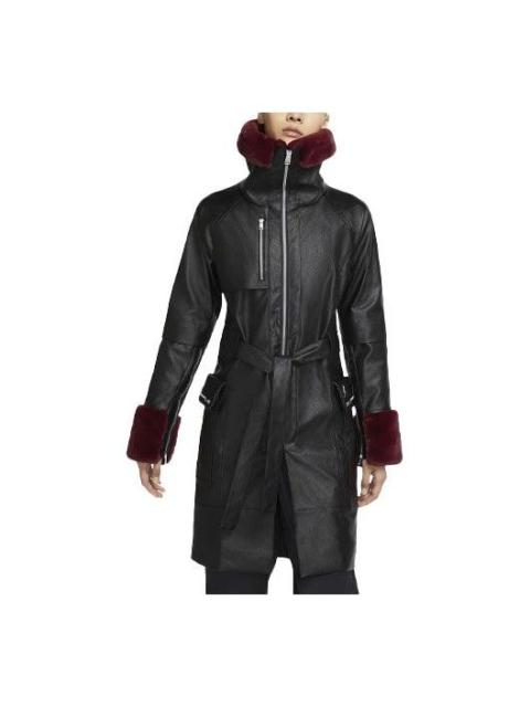 (WMNS) Air Jordan Coat 'Black' DC2606-010