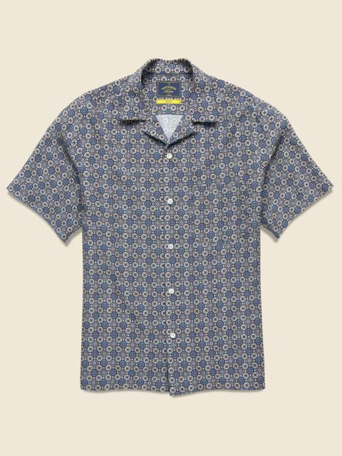 Conte Camp Shirt - Blue