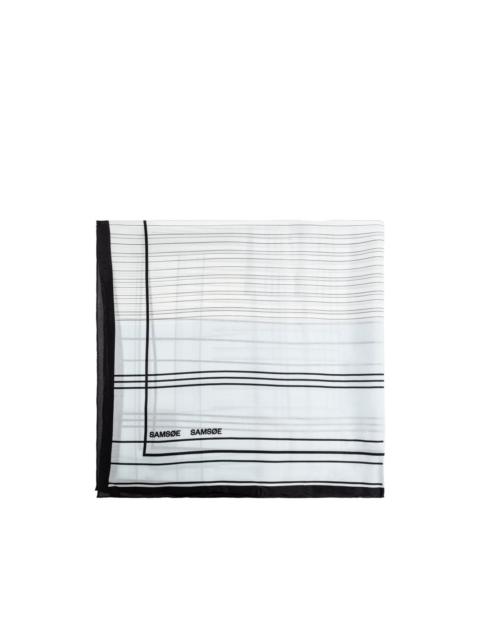 Sahailan striped scarf