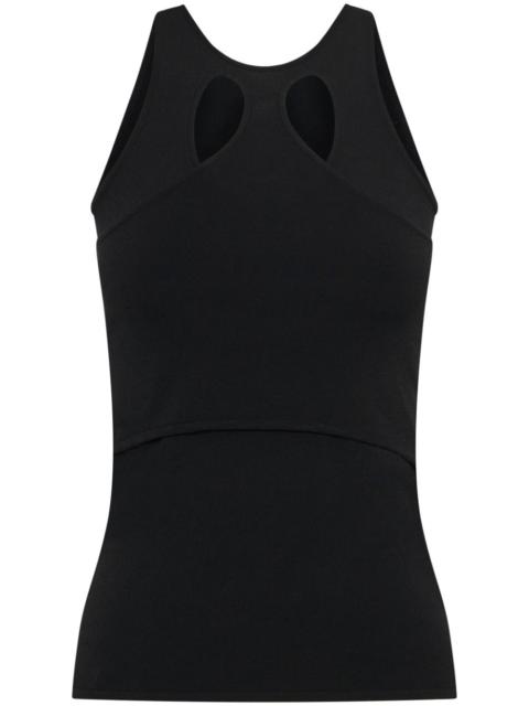 Mobius Loop cut-out tank top