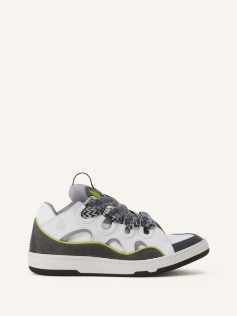 CURB LEATHER SNEAKERS