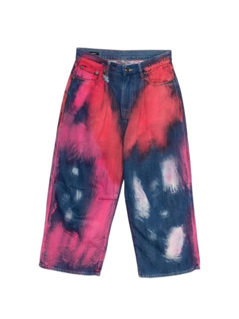 tie-dye jeans