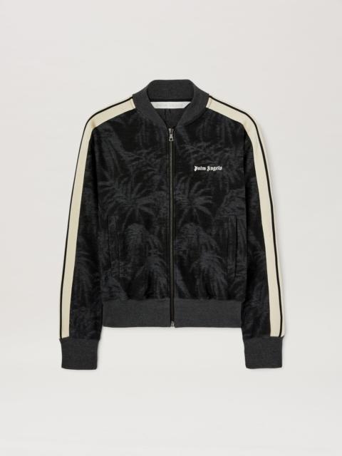 Jacquared Palms Track Jacket