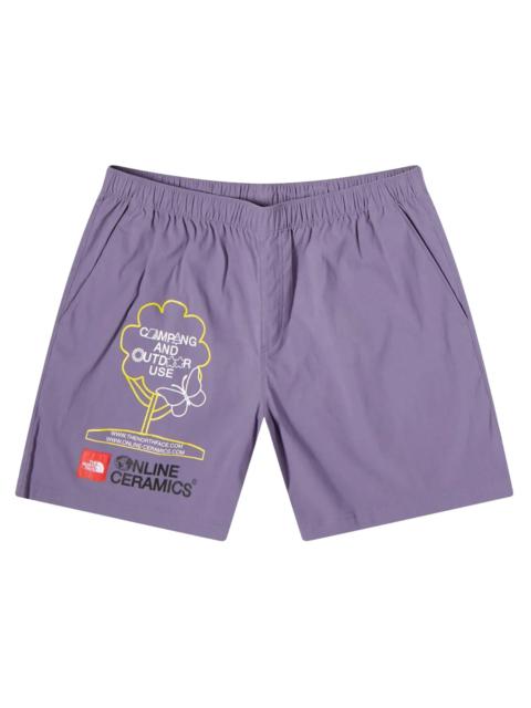 The North Face x Online Ceramics Class V Pull On Short Lunar Slate
