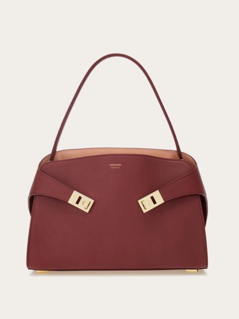 Hug soft bicolor shoulder bag (M)
