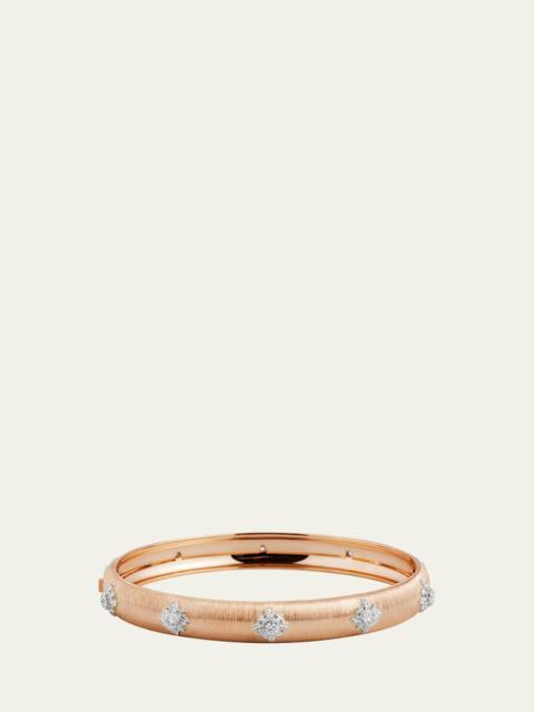 Macri Bombe 18K Rose Gold Diamond Cuff, 8mm