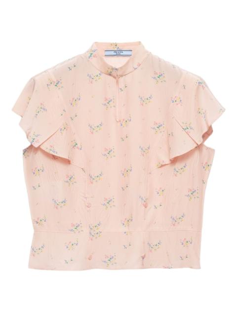 Floral print shirt