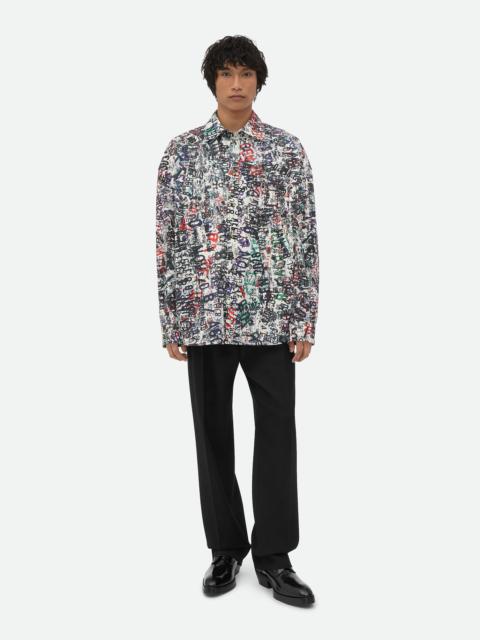 Cotton Wool Memory Print Shirt