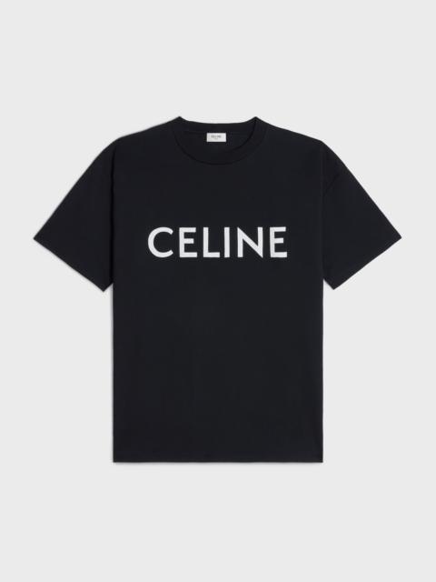 CELINE LOOSE T-SHIRT IN COTTON JERSEY