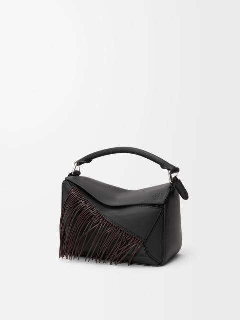 Fringe small Puzzle bag in classic calfskin