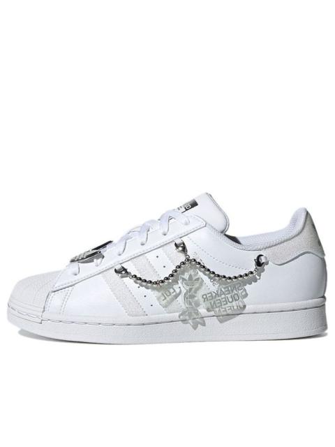 (WMNS) adidas originals Superstar For White/Silver/Grey GZ8404