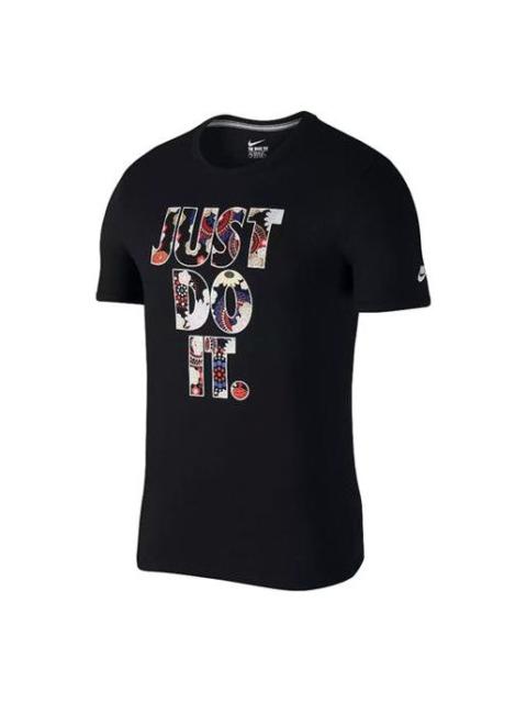 Nike Sportswear JDI Printing Short Sleeve Black AH9200-010