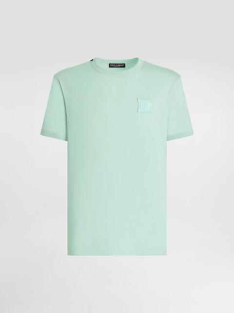 Cotton t-shirt with patch