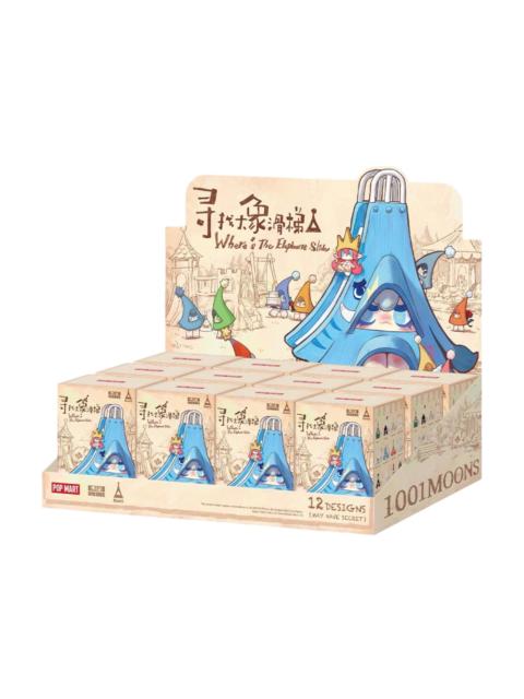 Pop Mart 1001MOONS Where’s the Elephant Slide Series Figures Sealed Case (12 Blind Box)