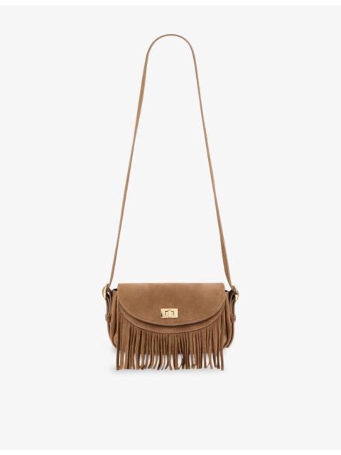 Mini Mambo Suede Cross Body Bag